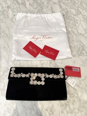 Brand New Roger Vivier Clutch Purse Bag